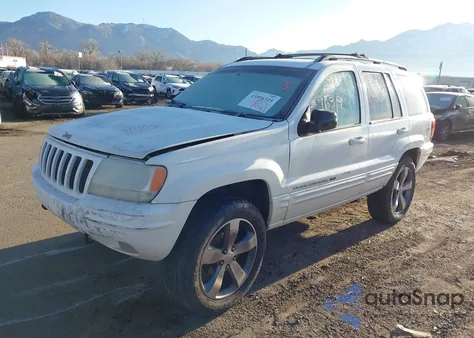 2000 Jeep Grand Cherokee Limited из США, поврежденный, VIN 1J4GW58N4YC205061
